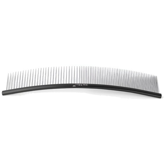 ACDANC Dog Comb,Deep Fur Grooming Metal Comb,Full-Body Use Dematting Comb for Dogs,Black