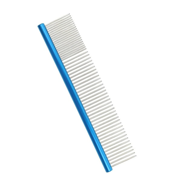 ACDANC Dog Comb,Dematting Comb for Dogs,Removing Float Hair Combing Tangled Hair Cat Comb,Blue
