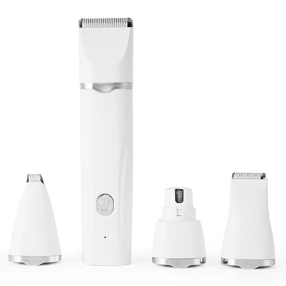 ACDANC Dog Grooming Clippers Kit,All-in-One Low Noise Pets Clippers Rechargeable Cordless Electric Paw Trimmer Nail Grinder Shaver for Dogs Cats Paws Eyes Ears Face Matted Hair