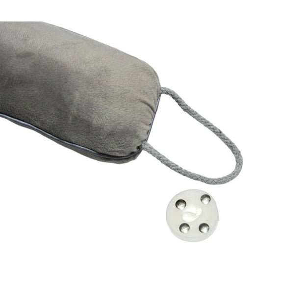 ACDANC Door Draft Stopper,Block Light Weather Stripping Door Seal,Insulation Draft Stopper,Gray