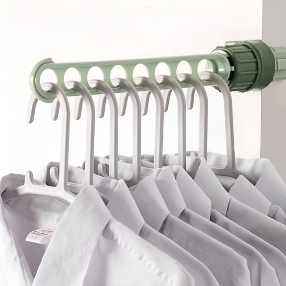 ACDANC Door Drying Rack with Hanging Holes Hangs and Dries All Your Clothes Ideal for Home Office and Traveling 2PCS