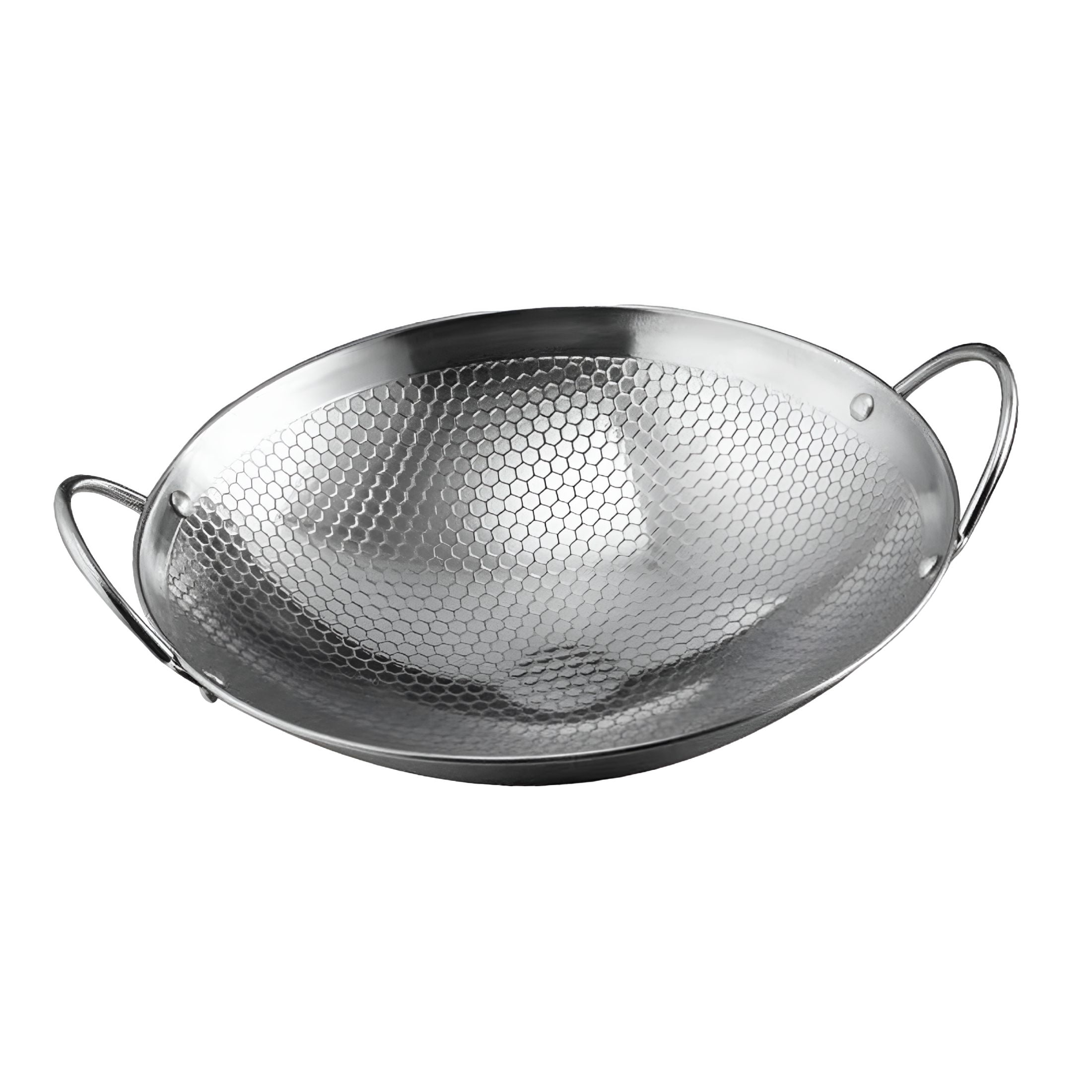 Wok Deep Rying ACDANC Double Ear Wok Pot,Stainless Steel Wok Cookware,Nonstick Skillet ...