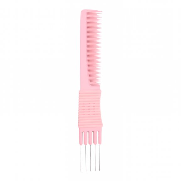 ACDANC Double Sided Teasing Comb with Metal Prongs, Professional Salon Back Comb for Hair Volume, Styling, and Lifting
