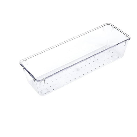 ACDANC Drawer Organizers,4 Sizes Clear Plastic Drawer Organizers and Storage Bins for Kitchen,Bathroom,Office,Dresser Desk Drawer Organizer Tray for Jewelry,Makeup,Junk,Gadgets,2.99X2.99X2.09"