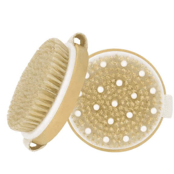 ACDANC Dry Brush for Body,High Temperature Shower Brush,Soft Firm Body Scrubber