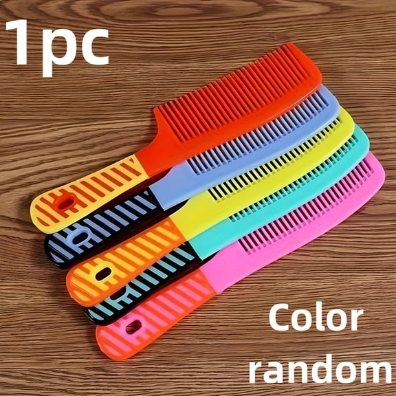 ACDANC Durable ABS Plastic Fine-Tooth Hair Combs - Multi-Pack in Assorted Colors Ideal for All Hair Types - Perfect for Home Beauty & Styling
