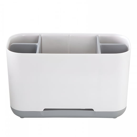 ACDANC Electric Toothbrush Holder for Bathroom,Toothbrush,and Toothpaste Organizer Detachable for Easy Cleaning Toothbrush Caddy with 2 Adjustable Dividers and Anti-Slip Base for Family & Kids (Blue)