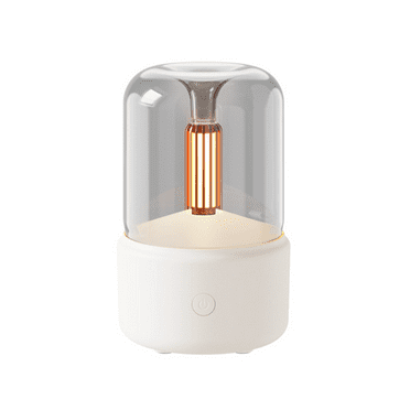 ACDANC Essential Oil Diffuser,Combination of Aromatherapy,High-End and Light Luxury Built-In Night Light,Black