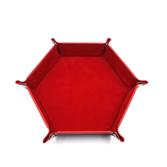 ACDANC Fashionable and modern appearance Dnd Dice Tray Unique four corner folding design Dnd Dice Holder,Style 5
