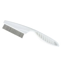 ACDANC Flea Comb,Dog Pet Cat Flea Comb Dog Hair Brush,Self Cleaning Tool Dog Grooming Brush,White,Style 6