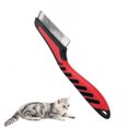 thumbnail image 1 of ACDANC Flea Comb,Stainless Steel Cat Flea Comb,Flea Comb for Dogs,Red-Black, 1 of 5