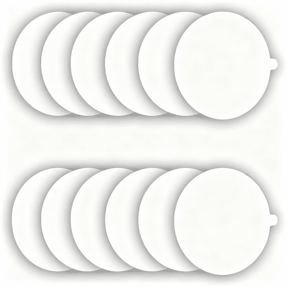 ACDANC Flea Trap Refill Discs 7.1 Inch Replacement Glue Boards for Most Models Flea Traps for Inside Your Home,12 Pack