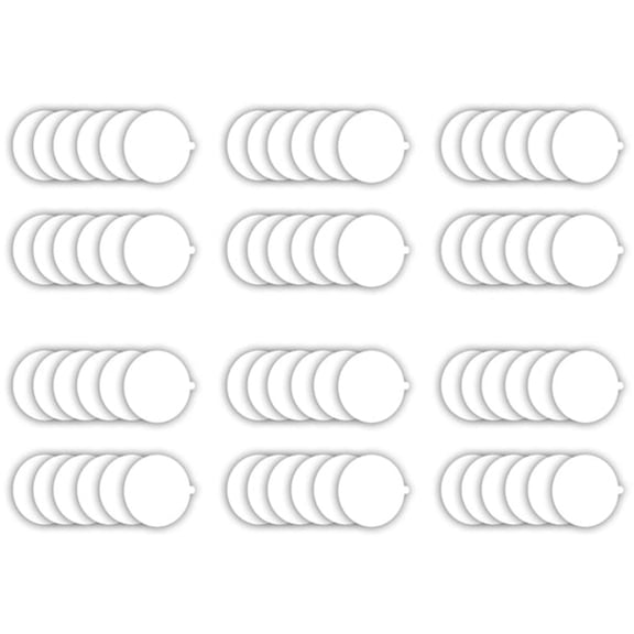 ACDANC Fleas Trap Refill Discs Replacement Glue Boards 72 Pack,7.1 Inches Fits Most Models Sticky Dome Fleas Bed Bug Traps