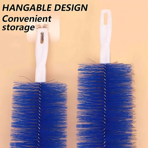 ACDANC Flexible Fan Dusting Brush,Non-disassembly Cleaning Brush,Dusting Collector,Multi Purpose Crevice Brush,Fan Cleaning Brushes,Microfiber Feather Duster
