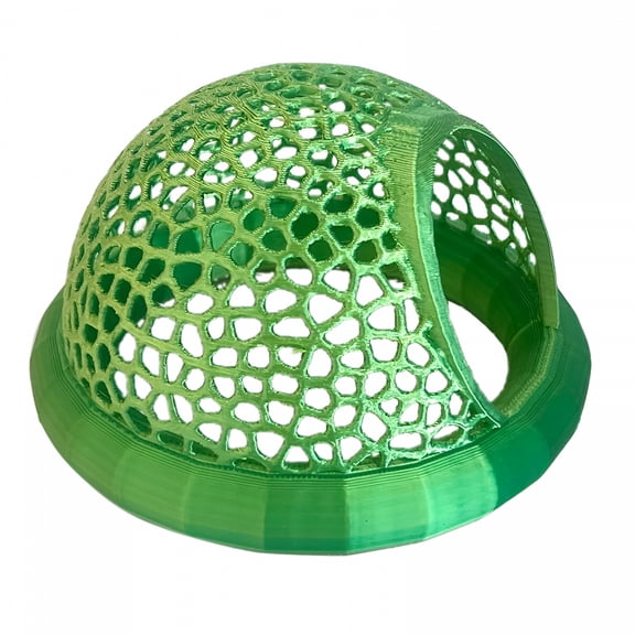 ACDANC Floating Betta Hide & Shrimp Cave 3-In-1 Aquarium Hammock Feeder Ring & Resting Spot 3D Printed Floating Log Nano Tank Decor & Stress-Free Shelter