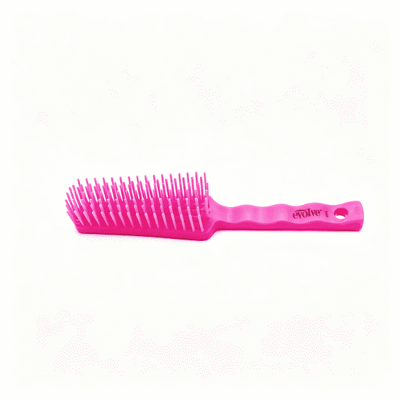 ACDANC Flow-Thru Detangler,Flexible Bristles,Wet Or Dry Hair,All Hair Types,No Snagging Or Pulling,Gentle Wig Detangler Brush