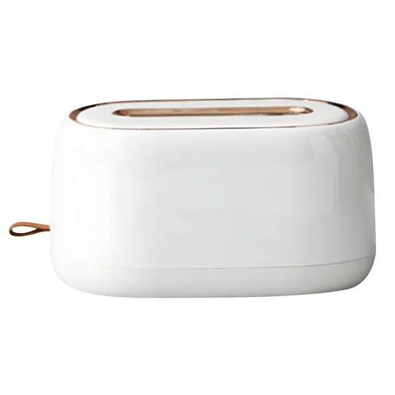 ACDANC Flushable Wipes Dispenser for Bathroom Toilet Suction-Mounted Refillable Wet Wipe Holder, Compact Storage Container, Keeps Wipes Moist, Easy Setup for Bathroom Organization