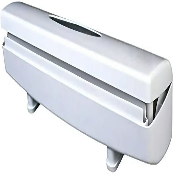 ACDANC Food Wrap Dispenser,Plastic Wrap Cutter,Food Freshness Dispenser Preservative Film Unwinding Cutting Foil & Wax Paper Cling Wrap Kitchen Accessories,White,30CM 14.17 Inch (Pack of 1)