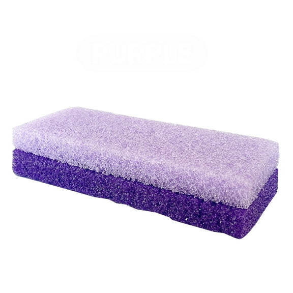 ACDANC Foot Scrubber,2-in-1 Pumice Stone Foot Scrubber,Callus Remover for Dead Skin, Exfoliating Tool,Purple