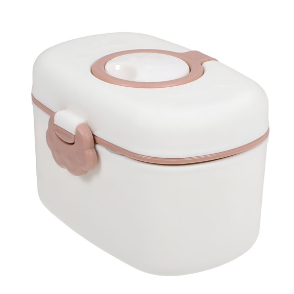 ACDANC Formula Container to Go 1Pack for Toddler Outdoor Use in White PP with Portable Style