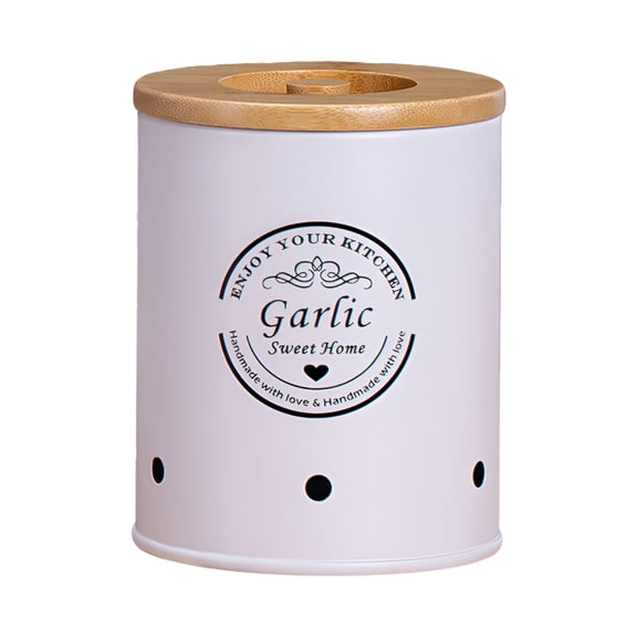 ACDANC Garlic Potato onion Keeper Pot Fruit Pot/Storage Box Food Storage Container Tins S