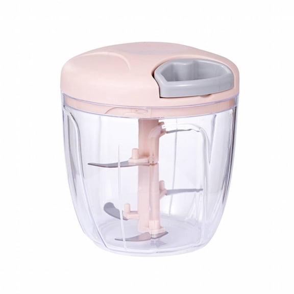 ACDANC Garlic Press,Durable & Sturdy Garlic Mincer,Ergonomic Design Garlic Crusher,Pink,Large