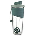 thumbnail image 1 of ACDANC Glass Bottles Glass Bottle With Lid Glass Water Bottles Water Cup 700ml Leakproof Protein Shaker Bottle Portable Mixer For Workout Gym Protein Shake Bottle, 1 of 5