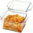 thumbnail image 1 of ACDANC Glass Casserole Dish With Lid,Mini-1 QT (5.7in x 7in) Glass Baking Dishes for Oven,Single Serving Glass Oven Bakeware, 1 of 7