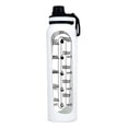 thumbnail image 1 of ACDANC Glass Shaker Bottle,Transparent Scale Glass Cup,BPA-Free Blender Shaker Bottle for Protein Mixes Fitness, 1 of 7