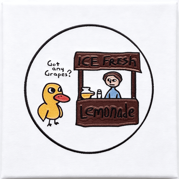 ACDANC Got Any Grapes? Fashionable and Functional Metal Pin for the Meme Video"The Duck Song" Unisex Pins for Backpacks