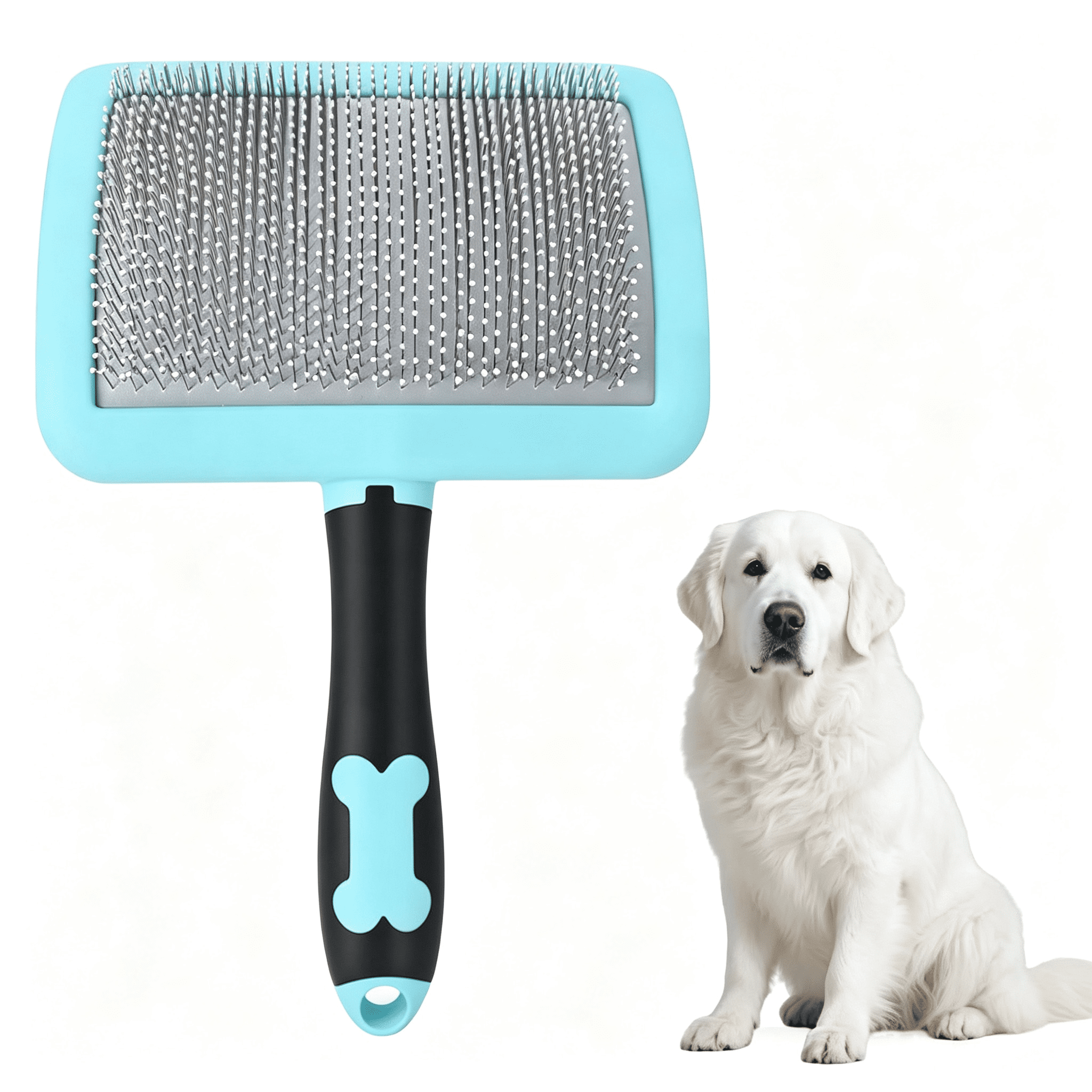 ACDANC Great Pyrenees Brush for De-Shedding and Fluffing Grooming|Dog ...