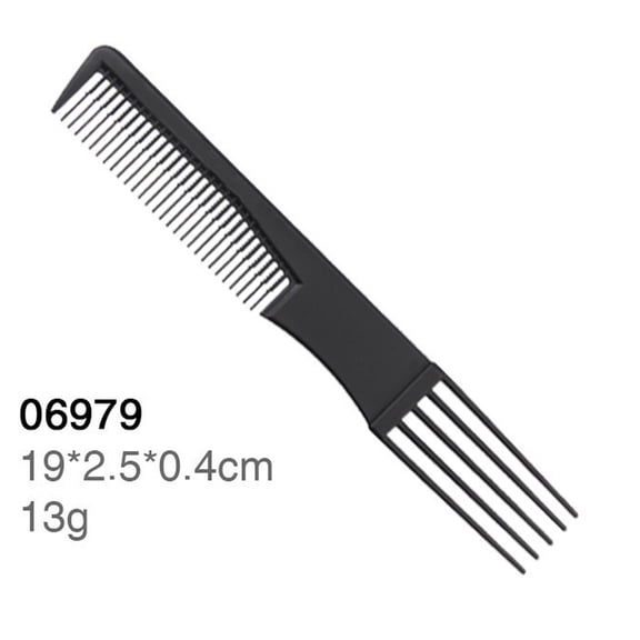 ACDANC Hair Pick Comb for Curly,And Thick Hair Professional Antistatic Heat-Resistant Prong Fork for Volume and Lift Barber Teasing Comb for Natural Styling and Maintenance