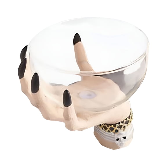ACDANC Halloween Resin Witch Hand Snack (Black),Halloween Resin Witch Hand Snack Bowl Holders Decoration Can Hold Snacks Halloween Candy Bowl Holders