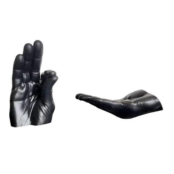 ACDANC Hand Incense Stick Holder Ash Catcher Resin Gesture Incense Burner Home Office Meditation Yoga Relaxation Home Office Decoration Ornament