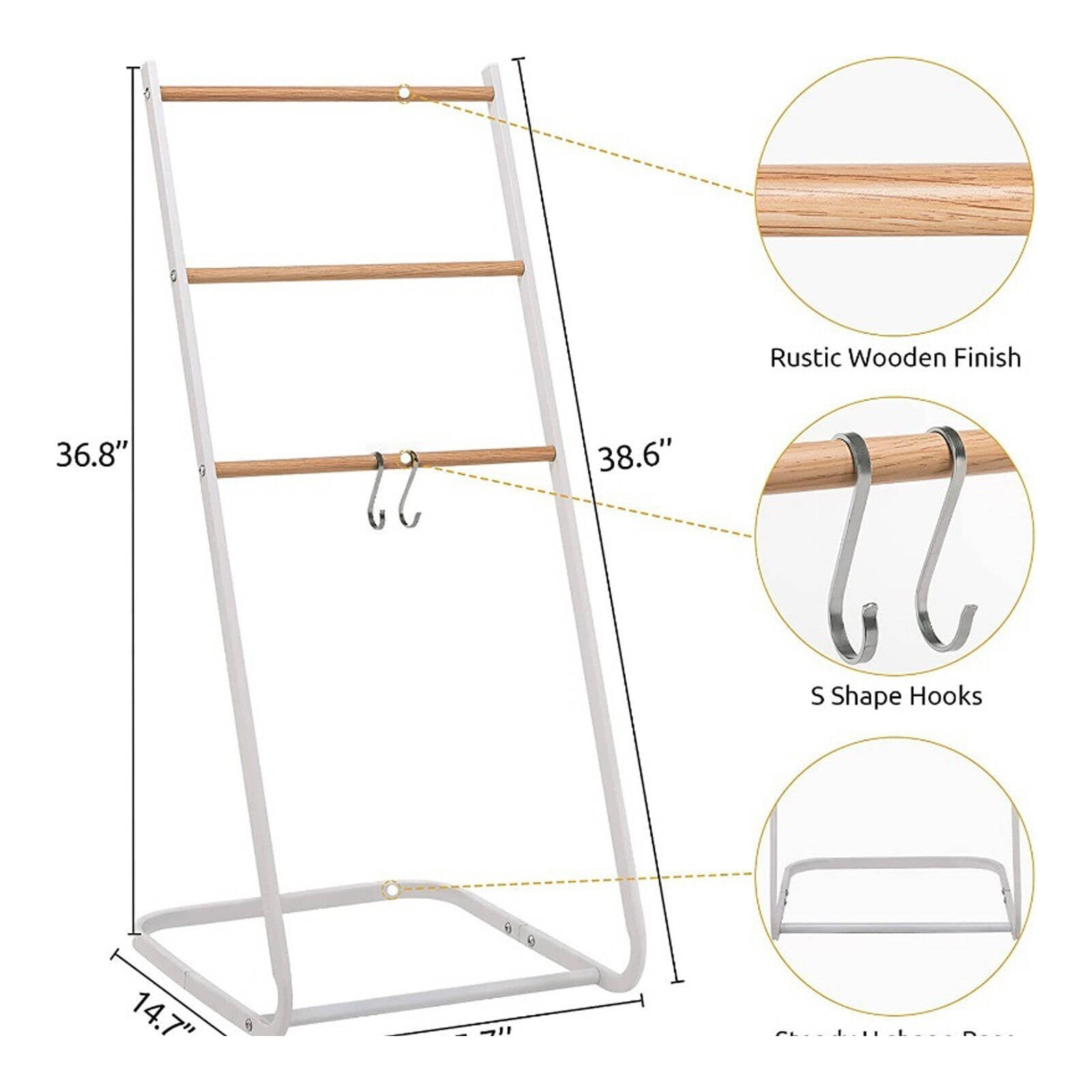 ACDANC Hand Towel Holder,Modern Functional Design Towel Racks for ...