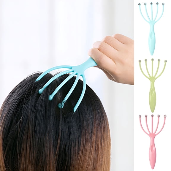 ACDANC Handheld 5-Claw Head Massager Relieve Pain Stress Relax Scratcher Scalp Care for Home, Office, Spa, Travel, Daily Relaxation, Scalp Therapy