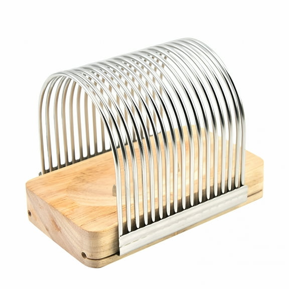ACDANC Hasselback Potato Slicing Rack Cutter Onion and Tomato Slicing Rack Vegetable Cutter Practical Kitchen for Barbecue Cooking Gift for Cook