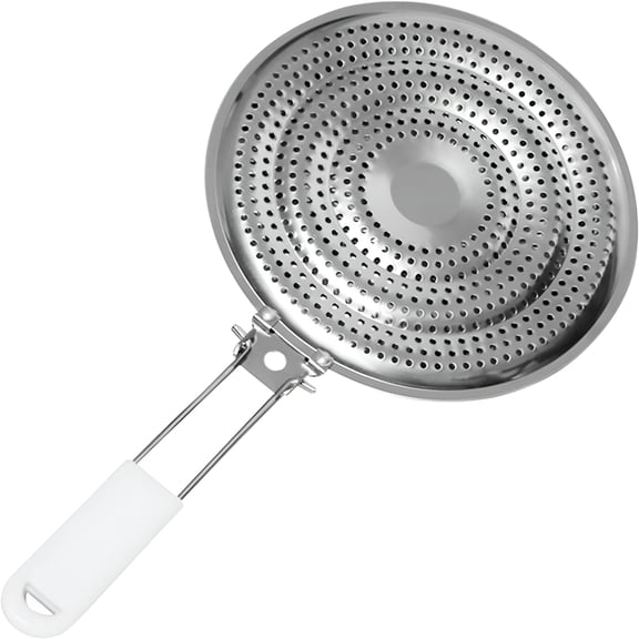 ACDANC Heat Diffuser for Gas and Electric Stove, Stainless Steel Simmer Plate Flame Guard, Induction Cooktop Compatibility, 7.99 Inch
