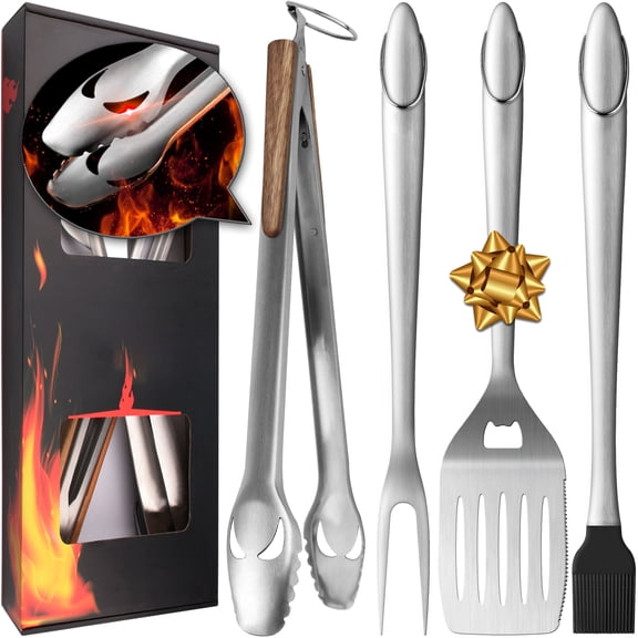 ACDANC Heavy Duty BBQ Grill Tools Set,Best Grilling Gifts for Men,Dad,fathers day grilling gifts