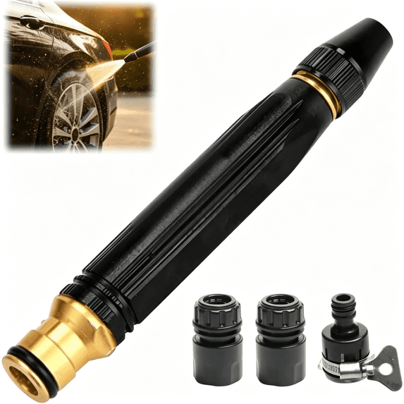 App Design Flow ACDANC Heavy Duty High Pressure Hose Nozzle(For Raw Hose)| Leak-Proof ...