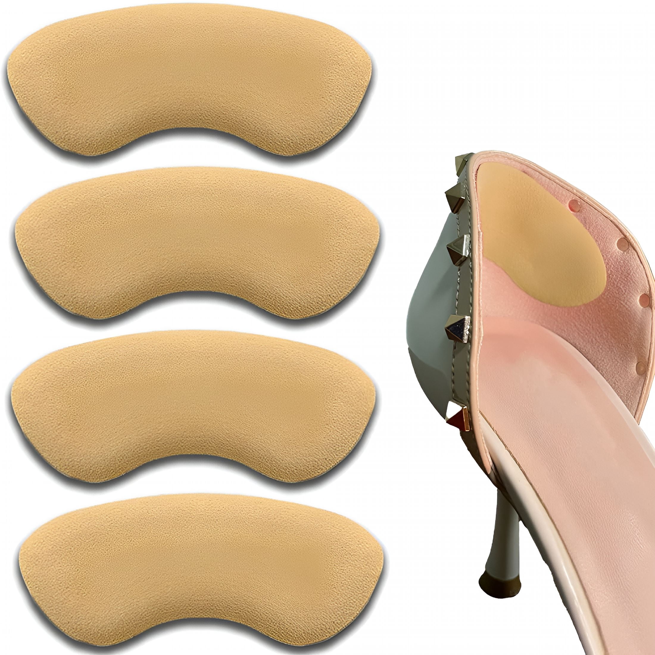 ACDANC Heel Grips for Men and Women,Self-Adhesive Heel Cushion Inserts ...