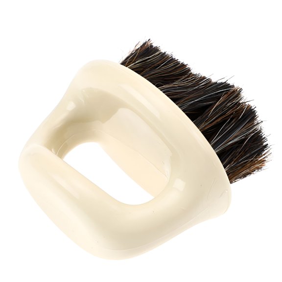 ACDANC Horsehair Brush Shoe Shine Brush: Shoes Brush Boot Scraper Brush Suede Brush Shoe Care Clean Daubers Applicators