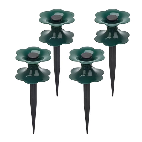 ACDANC Hose Guides for Garden,Design of Garden Winding Wheel for Watering Flowers,Water Pipe Wheel for Garden Pipe Watering,Directional Water Pipe Wheel 4Pc