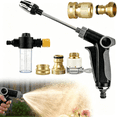 thumbnail image 1 of ACDANC Hose Nozzle High Pressure,Turn Any Hose into a High Pressure Water Washer,Universal Jet Nozzle Power Washer for Garden Hose with 360° Rotating for Three Spray Modes, 1 of 7