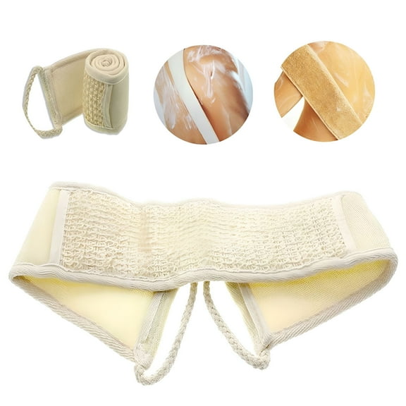 ACDANC Household Exfoliating Loofa Back Scrubber With Rope Bathtub Body Sponge Scratcher Body Brush Deep Clean Skin Care For Men Women Spa Bath Shower