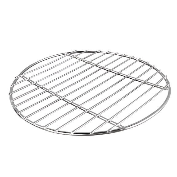 ACDANC Household Grill Grate Round Barbecue Grate Stainless Grill Mesh Outdoor Grill Mesh Grilling Mesh Round Grill Grate Metal Barbecue Mesh Outdoor Grill Grate BBQ Grilling Mat Grill Supply