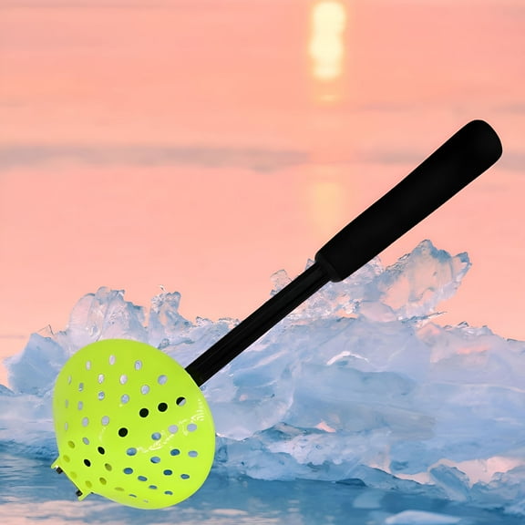 BESTSKY Ice Fishing Scoop, Heavy-Duty Slush Removal Tool, Durable Ice Fishing Gear for Anglers