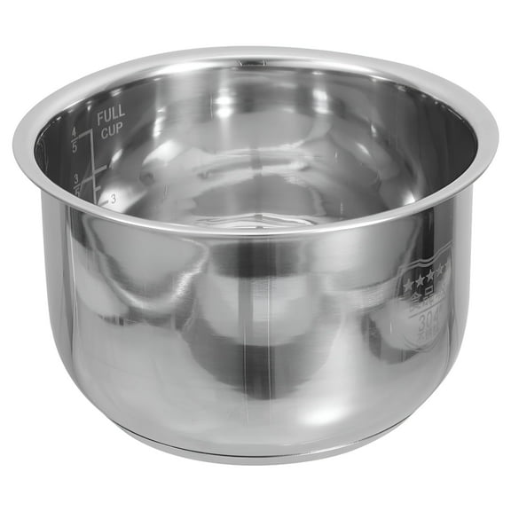 ACDANC Inner Cooking Pot Universal Inner Pot Stainless Steel Inner Pot Rice Cooker Supply