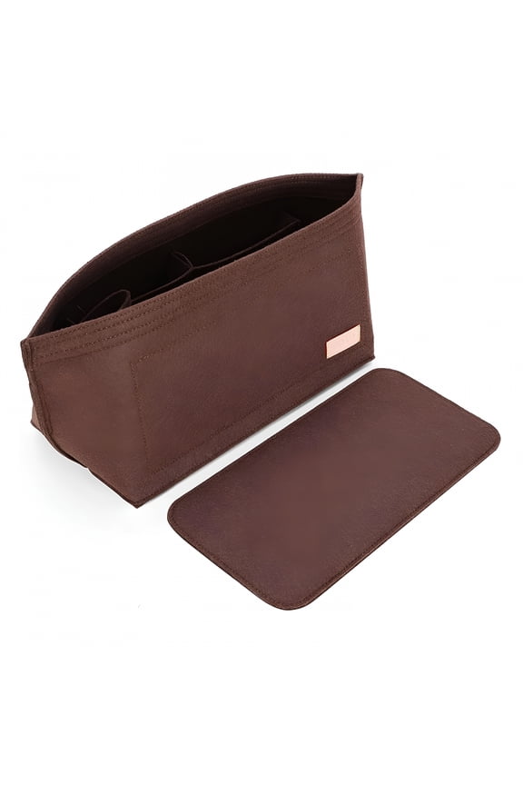 Insert Organizer Bag For Women's Makeup & Accessories Fits Stylish Liner With Multi Pockets