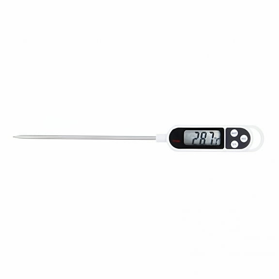 ACDANC Instant Read Digital Meat Thermometer for Food,Bread,Baking,Liquids - Waterproof with Long Probe,Backlit Display,Temperature Range -50C to +300C 2pc